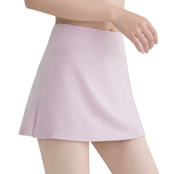Kjolar för kvinnor med shorts, träningslöpningsgolfskor