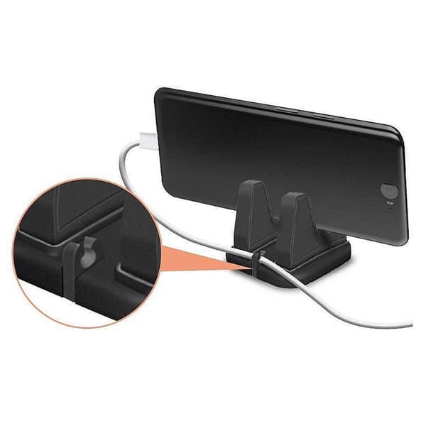 360 Roterbar Universal Mobil GPS-holder til Bil - Svart
