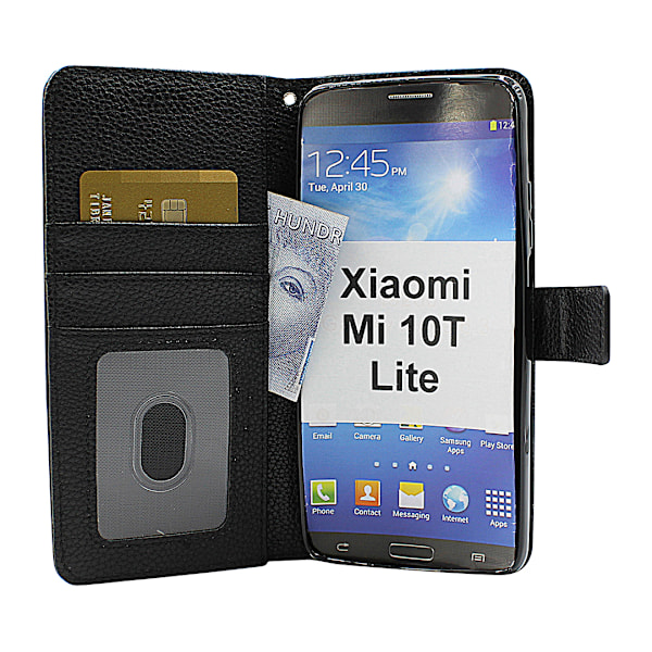 New Standcase Wallet Xiaomi Mi 10T Lite (Svart) Lila