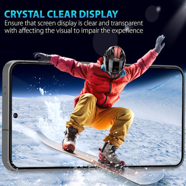2-pack Samsung S25 Plus skärmskydd & 1-pack linsskydd - Härdat glas 9H