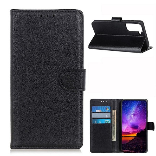 Plånboksfodral Samsung Galaxy S22 Plus - Svart