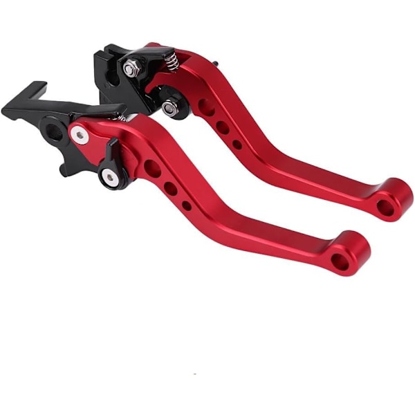 Bromshandtag med Hög Bromsförmåga, CNC Aluminiumlegering Modifiering för Yamaha Suzuki GY6, Dubbel Skivbromshandtag Säkerställer Smidig Rostfri Funktion