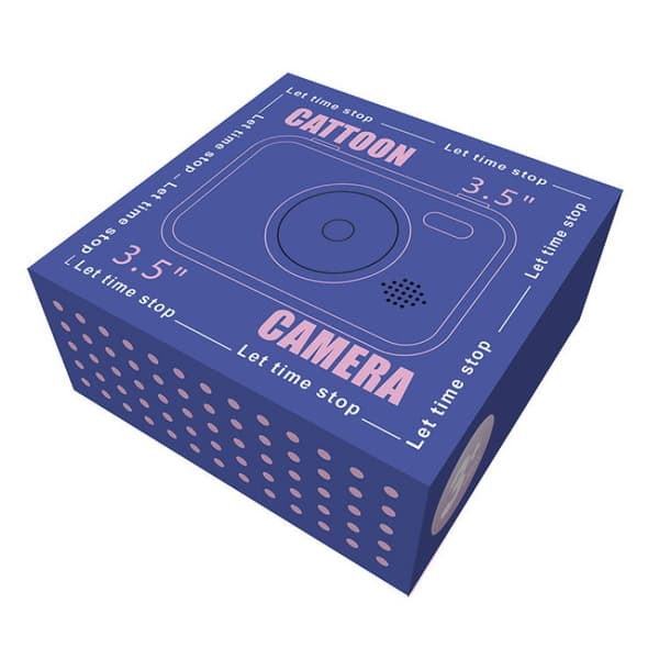 Barnekamera 40MP 3,5 tommer Dobbelt Selfie Digitalkamera for barn 1080P Video