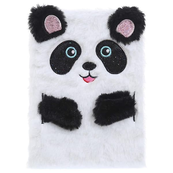 Tegneserie Piger Notesbog Plys Scrapbog Bedårende Notesbog Skriveblok Studenterartikler (Panda)