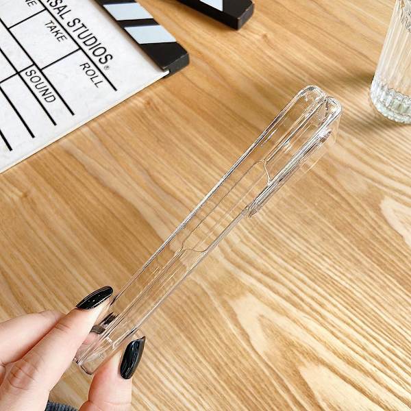 Samsung Galaxy Z Fold 3 5G Transparent hårt Skal Fodral Transparent