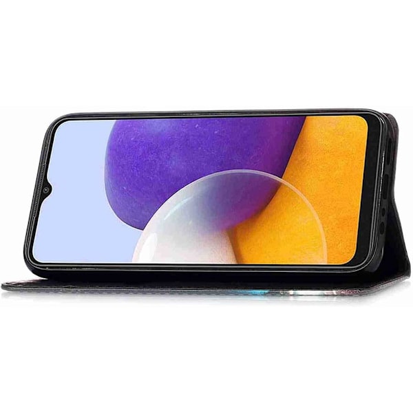 Plånboksfodral Samsung Galaxy A22 5G – Katter
