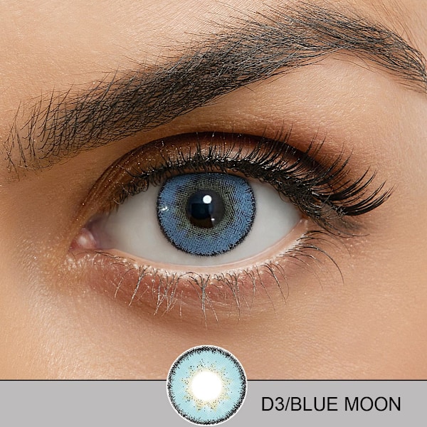 Färgade Linser – Dream Series – 12 Månader – Blue Moon Blue Moon