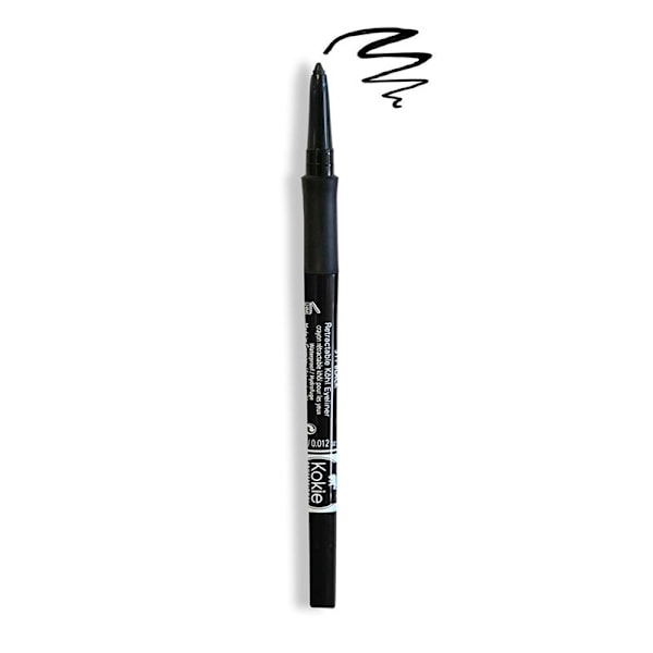 Kokie Retractable Kohl Eyeliner  - Black Svart