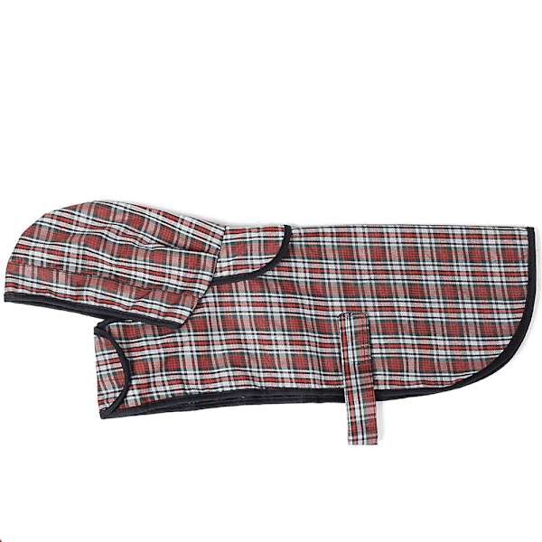 Väderbeständigt Täcke för Husdjur, Highland Tartan Kappa Vattentät Full Täckning Vinterkappa Med Säkerhetsreflekterande Funktioner, Vindtät Design För Utomhusbruk