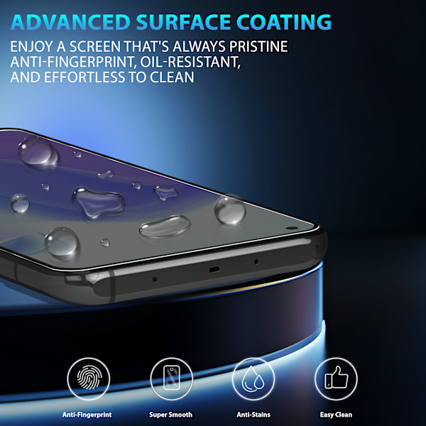 2-Pack Xiaomi 10T Privacy Skärmskydd - Härdat Glas 9H - Super kvalitet 3D