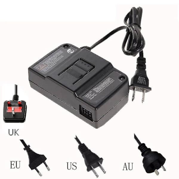 Ny til Nintendo N64 AC-adapteroplader til Nintendo 64 regulerende strømadapter strømkabel opladerkabel