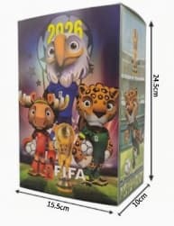 FIFA World Cup 20cm Hvitørn Maskot Skrivebordsfigur Trofé C
