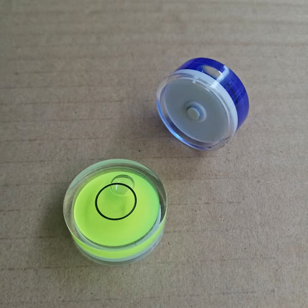 5 st 15 mm mini rund nivå grön bubbla bullseye diameter mätning