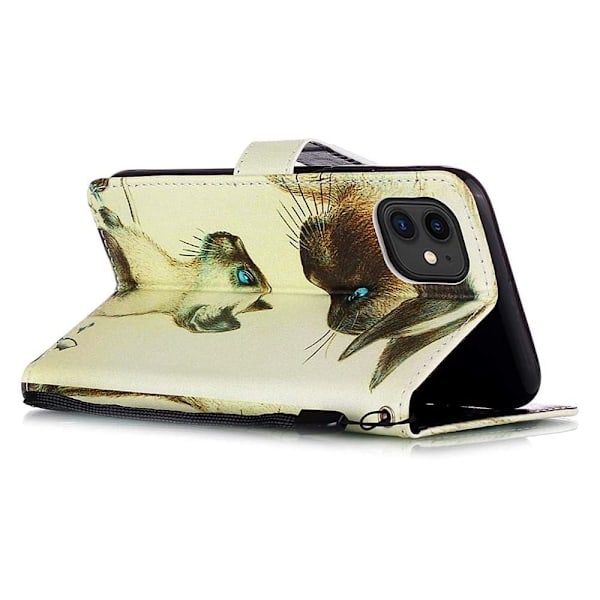 Plånboksfodral Apple iPhone 12 – Katter