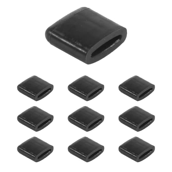 Gummiknotter Sprø Plate Erstatningsbeskyttelsesdeksler for Grillpanne
