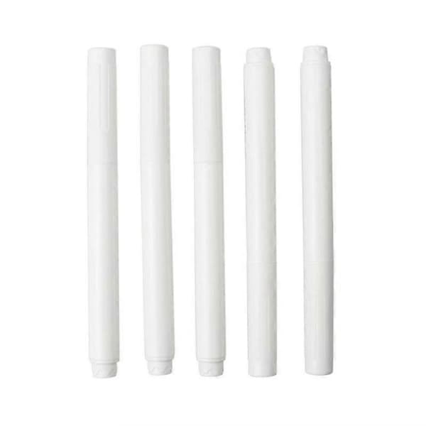 3-pack med kritpennor - tavla krita för griffeltavla vit