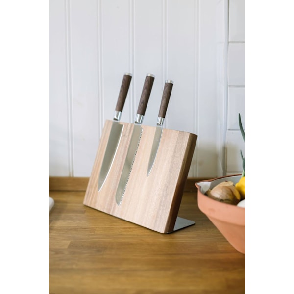 Knivblock Hugo XL Dorre Brun