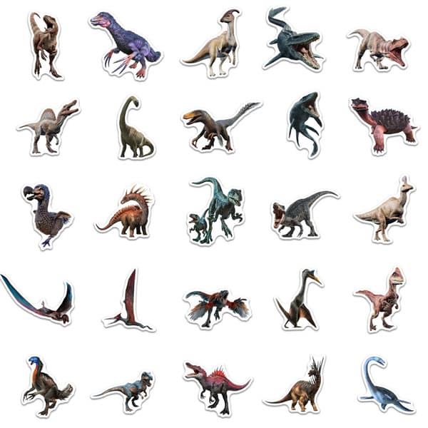 Tarra Graffiti DIY-tarra (1 kpl) Dinosaurus Jurassic