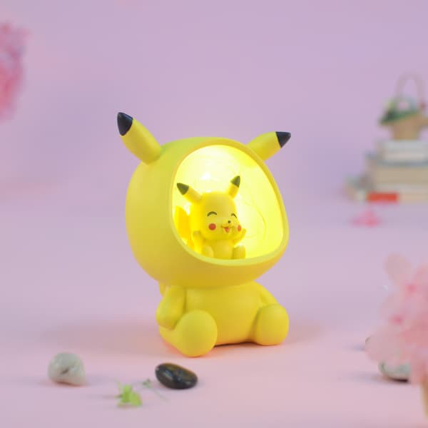 Pikachu Natlys Sød Lille Gave Pige Hjerte Dimissionsgave R