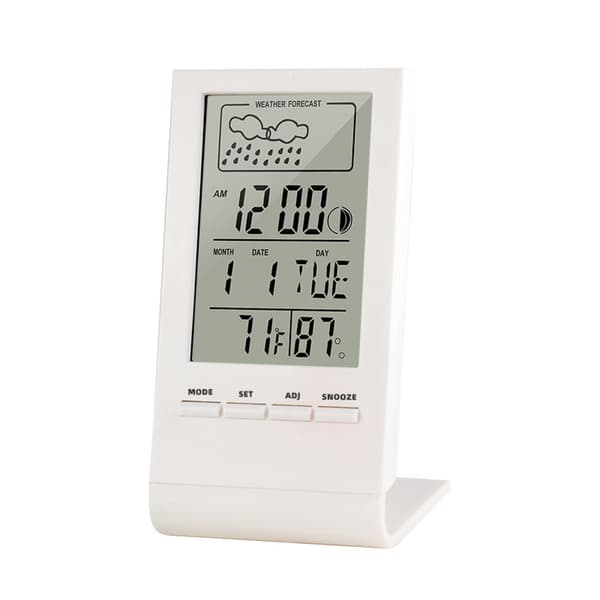 LCD termo-/hygrometer innendørs værstasjon