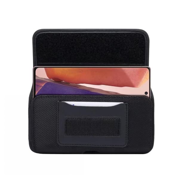 Bælteclips-etui til iPhone 13 12 11 Pro Max XR, Horisontal Nylon U