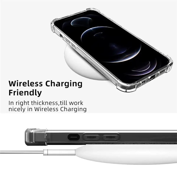 iPhone 14 transparent skal | Stöttåligt Transparent