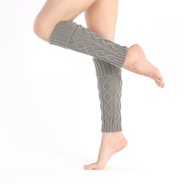 Kabelstickade Manschettsockor Varma och lugnande