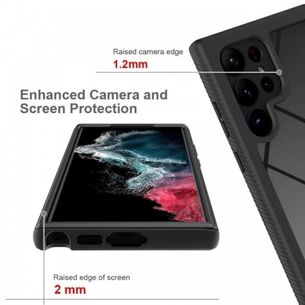 Samsung S24 Ultra Heltäckande Premium 3D Skal ThreeSixty