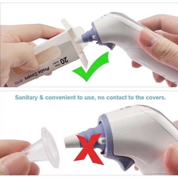 Sondskydd 20 st till Braun m.fl örontermometer