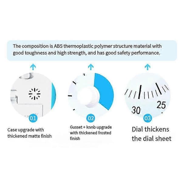 Grøn Børn Studerende Studie Manual Visuel Timer Alarm Ur Køkken Timer Med Beskyttende Cover Ti