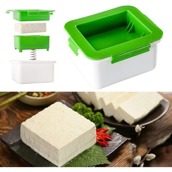 Tofu Press Drainer Hemlagad Press Drain Box tar bort vatten från
