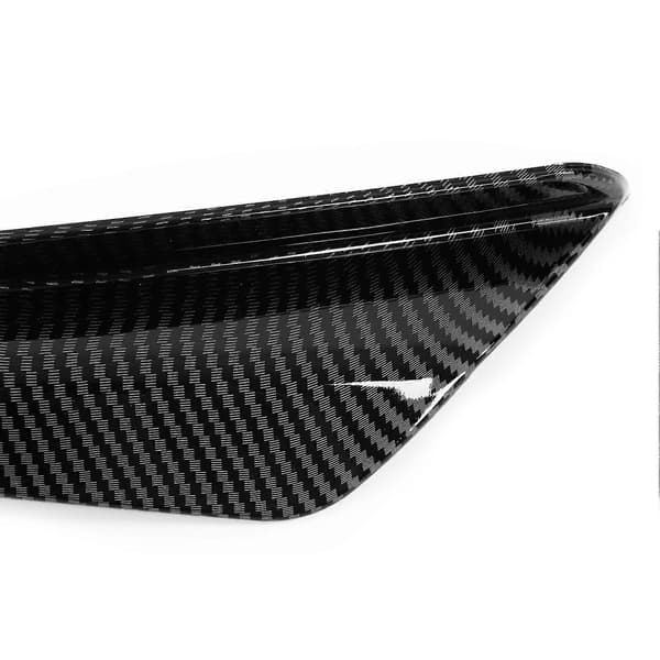 2PCS Främre Stötfångare Aero Kits Canards Vinge för Maxton Style Ersättning för MK8 2021+ (Kolfiberstil)