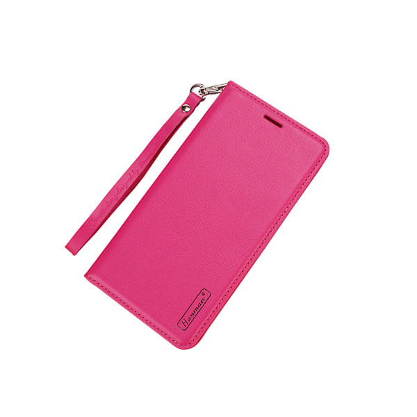 Fodral i Slitstarkt PU-Läder (T-Casual) - Samsung Galaxy S8+ Rosa