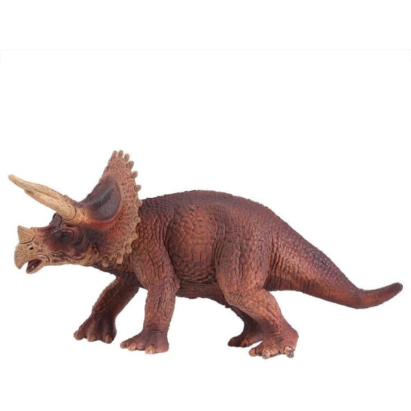 Realistisk dinosaurie Triceratops figurer Pedagogisk leksak