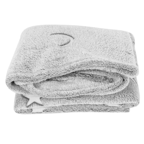2x Fluorescerende nattteppe for barn, korallfleece, glødende fleece, hjemmeteppe, fluorescerende for barn