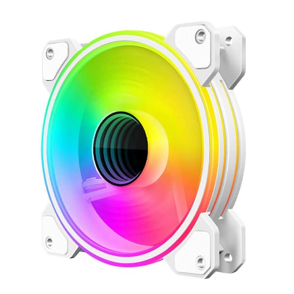 Cpu Er Fan 12cm Desktop Computer Fan Pwm Temperatur Argb Chassis Ing Fan Til Chas