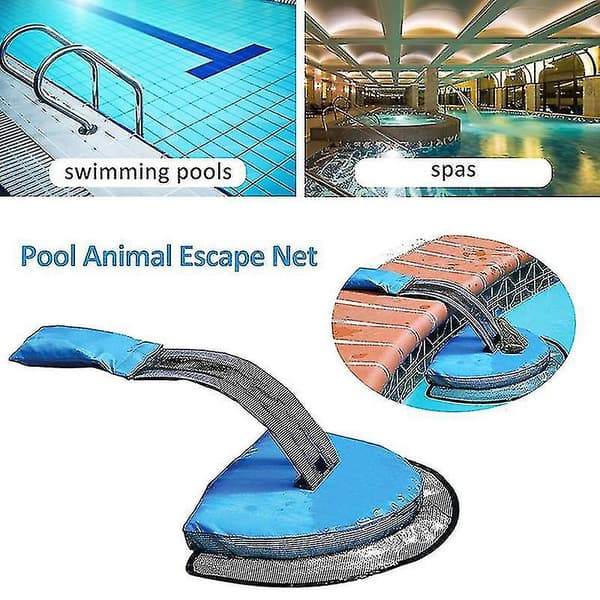 Djurräddningsramp för pool, flytande grodräddningsramp