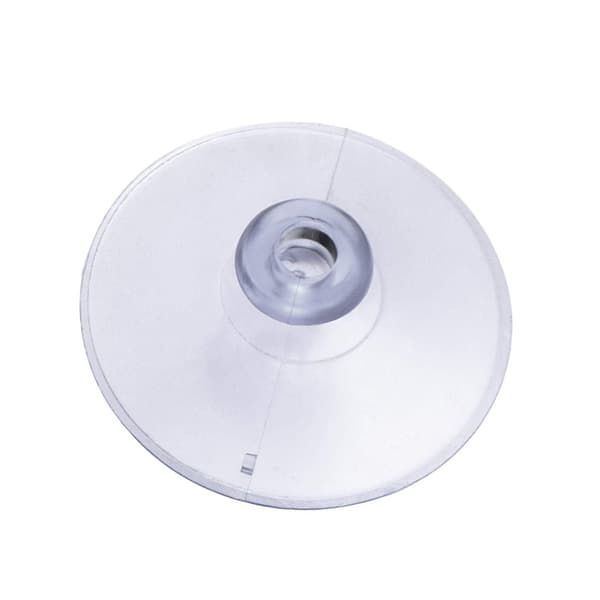 20-pack 45 mm stora sugkoppar PVC-plast sugproppar utan krokar, transparenta