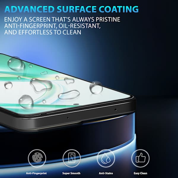 2-pack Honor 200 Smart Skärmskydd & 2-pack linsskydd - Härdat glas 9H - Superkvalitet 3D