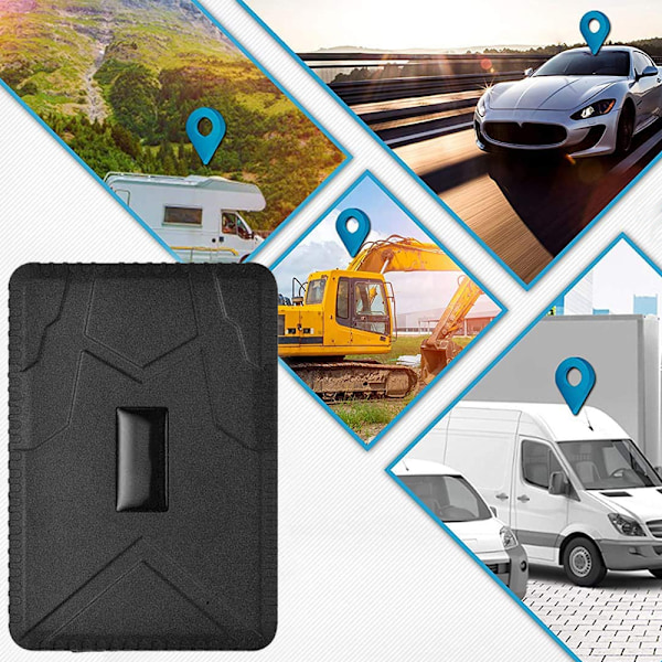 Smart GPS-sökare för fordonsspårning, exakt positionering för hyrbilar, lastbilar, motorcyklar, frysar, båtar med magnetisk GPS-tracker