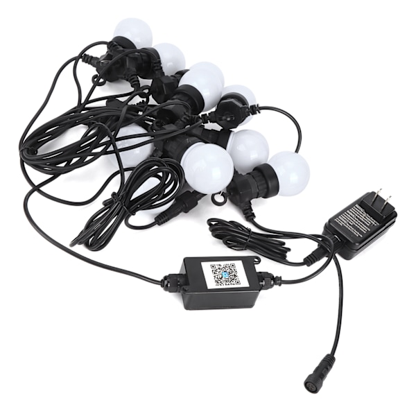 Utomhus Vattentät RGB LED Ljusslinga för Trädgård Gård Uteplats Dekoration US 100-240V 8.7m