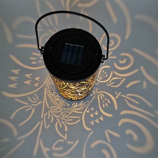 Solardriven Uggla Trädgårdslampa, Unik Utomhusdekor, Vattentätt Metallhantverk, Perfekt För Trädgård Och Uteplats