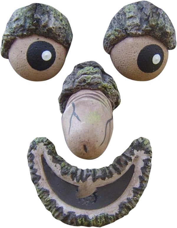 Gammel Mand Træknuser, Havekigger Gårdkunst, Gårdkunst Skulptur Dekoration