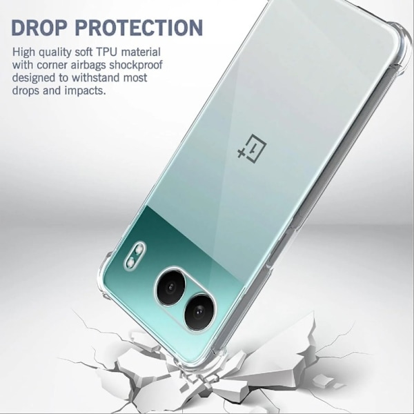 OnePlus Nord 4 Stöttåligt Skal med Förstärkta Hörn