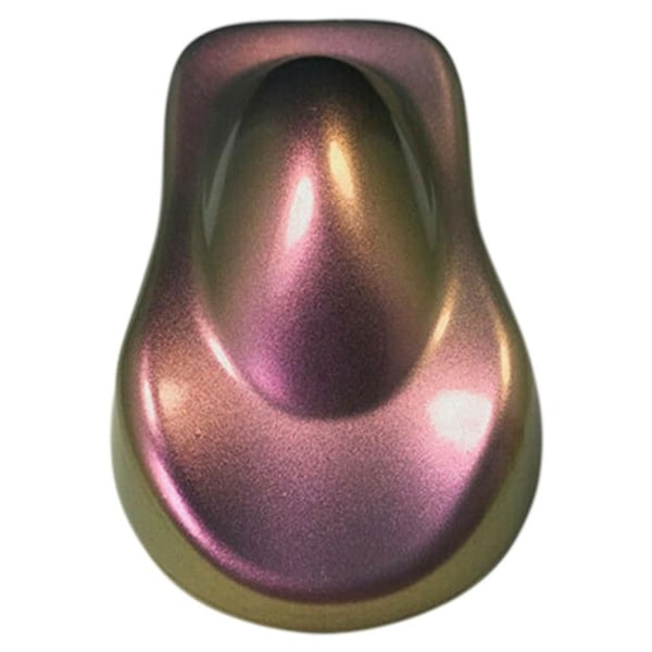 10g Bilskiftande Pigmentpulver Färgpulver Beläggning Biltillbehör Dekoration Golden Red Purple