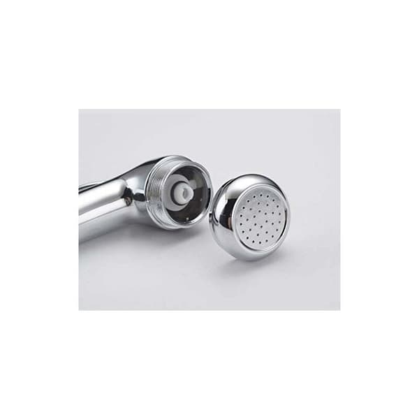Innovativ vaskekran-sprøyte, universell passform, kromfinish, justerbart sprøytemønster, materialer av høy kvalitet for solid og holdbar ytelse