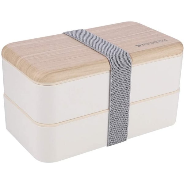 Lunchbox bento box snackbox för barn och vuxna med 2