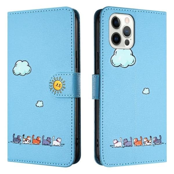 (Til Samsung Galaxy A33 5G) Holdbart telefoncover med overlegen blå blå