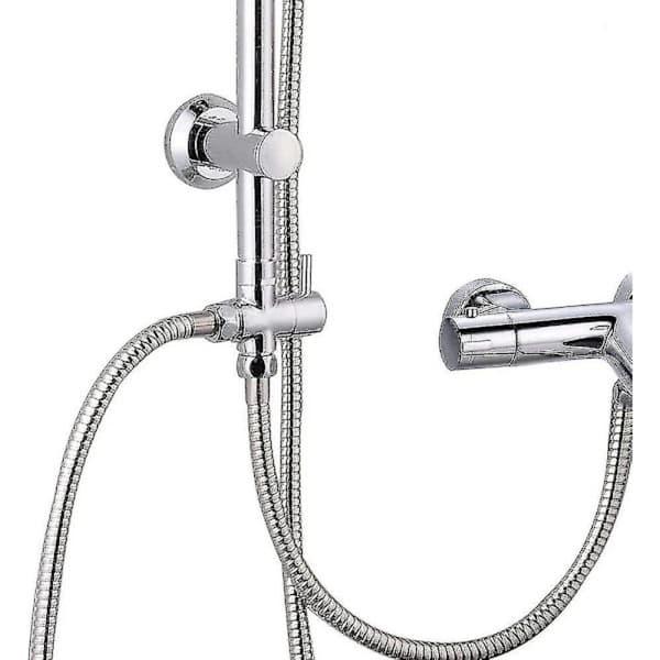 3-vejs Omskifterventil Tap Adapter G1/2 Tomme - Bruse T-adapter, Messing Diverter Til Hane Til Håndbruser {Db}