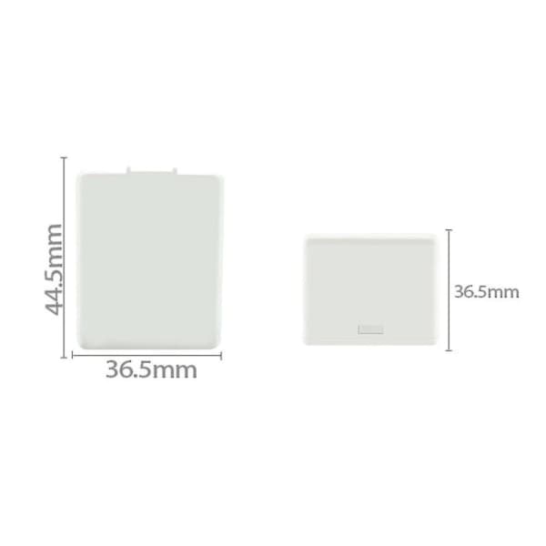 (För iPhone 11) PU-läder plånboksfodral med kortfack, magnetisk kungsblå Mørk lilla